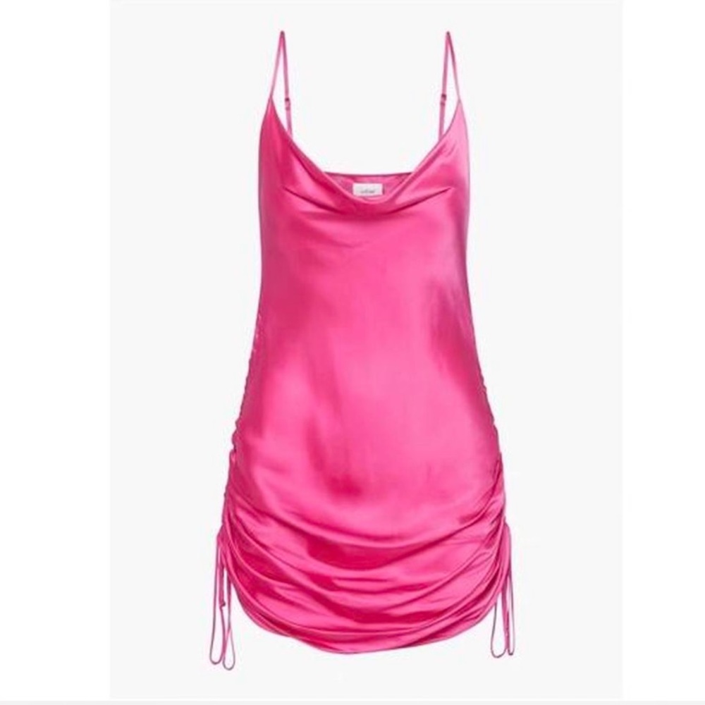 ARITZIA Wilfred Fushia Slip Dress 💗🌸🎀